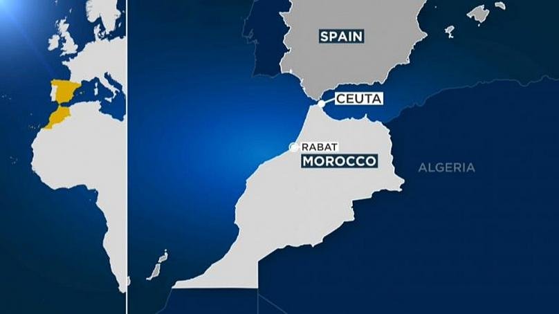 Spain faces diplomatic crisis as 6,000 migrants arrive from Morocco 1 Ceuta is a Spanish enclave in northern Africa Credit Euronews