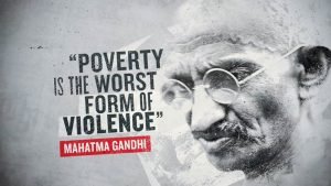 A rigged system, 26 individuals own the same as poorest 50% of humanity 1 Poverty